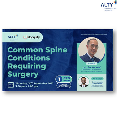 Common Spine Conditions Requiring Surgery
