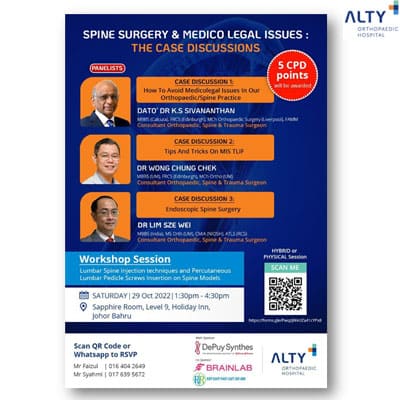 Spine Surgery & Medico Legal Issues: The Case Discussions